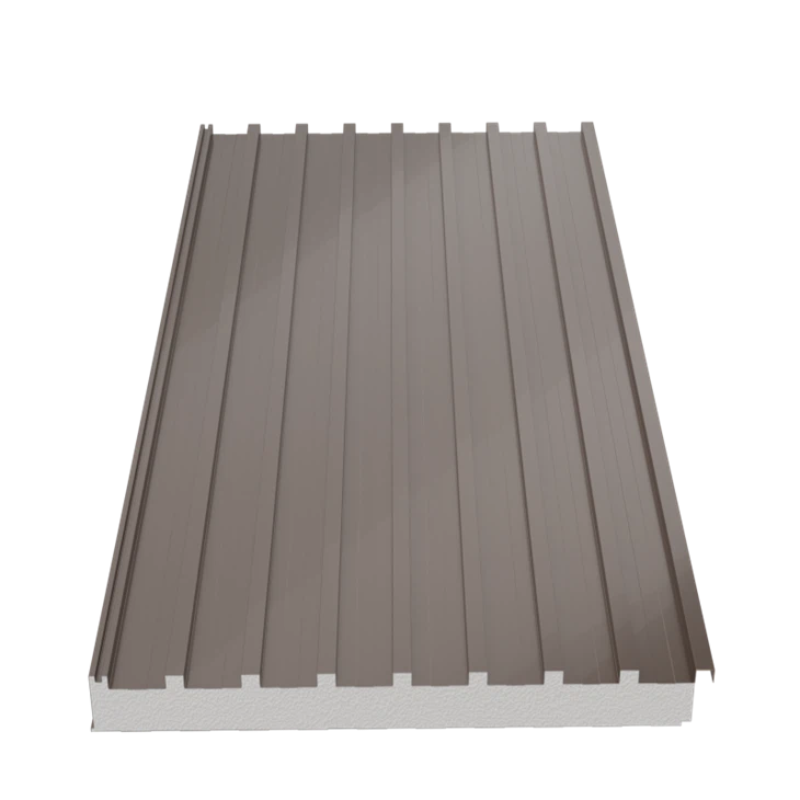 Fireproof PU Sandwich Metal Roofing Panels Insulated Aluminum factory